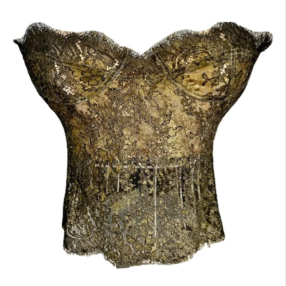 Alexander McQueen vintage Latex Corset from SS 04 ‘Deliverance’  -  NWT